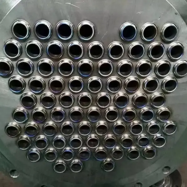 Soldadura de extensión de tubo de caldera