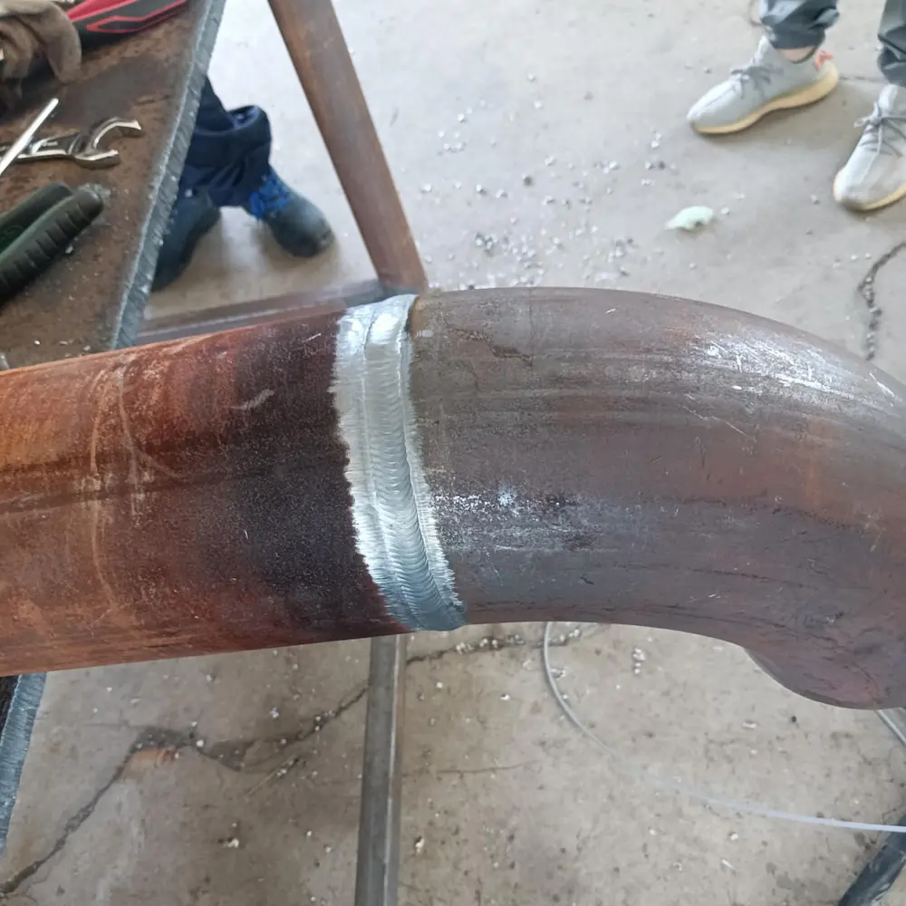 Soldadura de formación de tuberías químicas de doble cara