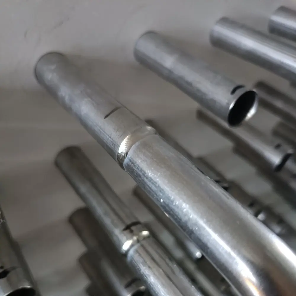 Efecto de soldadura de tubo en U del intercambiador de calor