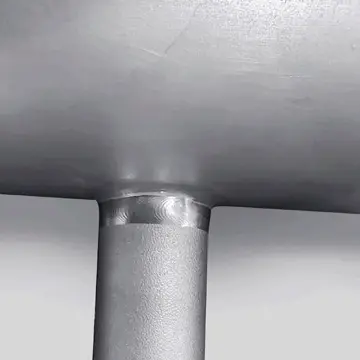 Soldadura de alta calidad de tubería en T