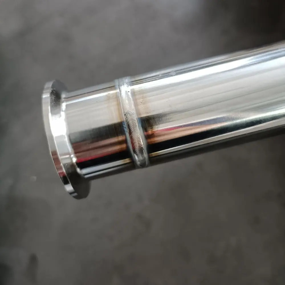 Soldadura de tubería de acero inoxidable de alta calidad