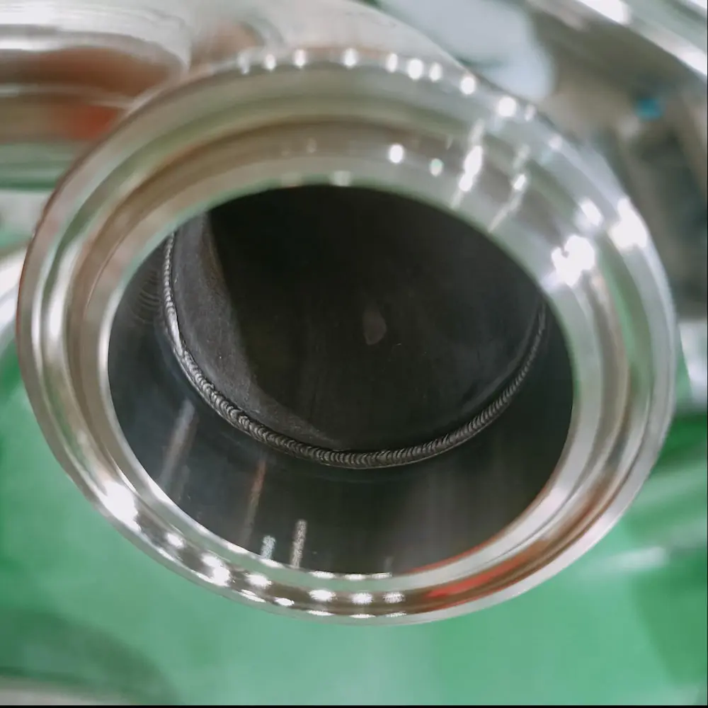 Soldadura de doble cara de tuberías de acero inoxidable aptas para alimentos